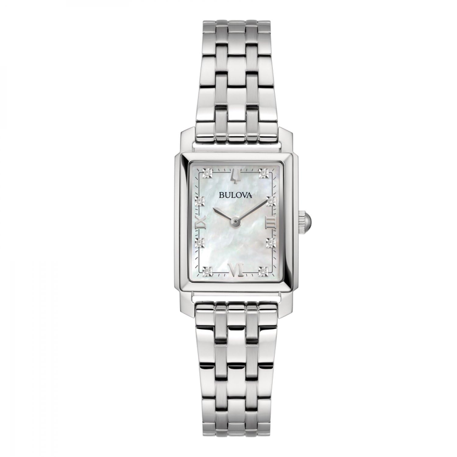 Bulova Unisex Analogue Quartz Watch with Bracelet 96P244, Bracelet